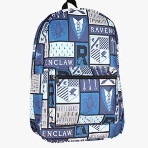 Harry Potter Ravenclaw House Sublimated Backpack (officially Licensed), EUC